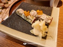 姬雪昆布金枪鱼泥海胆卷-水之惠鲜鱼料理(王府大街店)