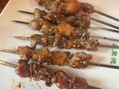 羊肉串-義聚德·清真铜锅涮羊肉·烧烤(河东店)