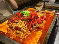 -探鱼·鲜青椒爽麻烤鱼(天一广场店)