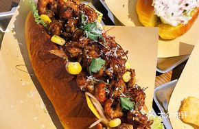 Spicy Crawfish Hot Dog