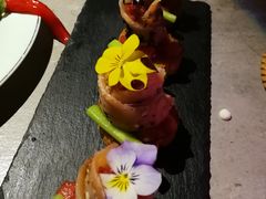 烟熏三文鱼普切塔-陌上花儿·音乐西餐吧(和平店)