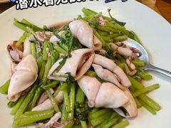 茼蒿烧海兔-KŌNG胶东小馆(华熙店)