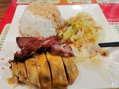 叉烧拼油鸡饭-永祥烧腊餐厅(虹口店)