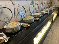自助取餐区-天台泰和开元名都大酒·地中海咖啡厅
