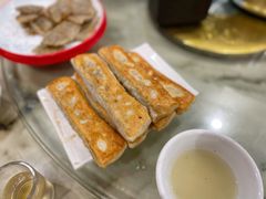 牛肉尖椒香菜褡裢火烧-福荣居褡裢火烧京味家常菜(西四店)