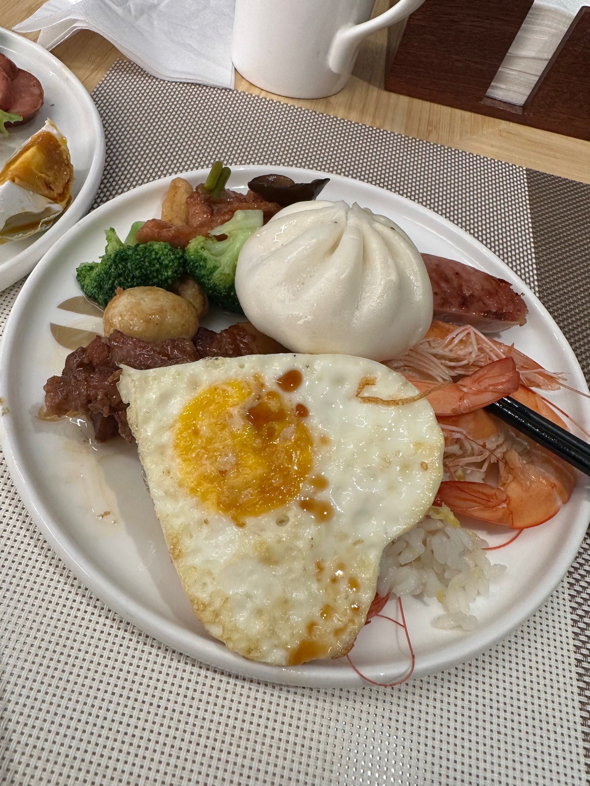 这是酒店早餐[点赞]