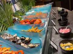 自助取餐区-西安高新希尔顿酒店·咖啡露台西餐厅
