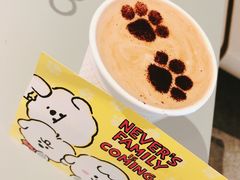 燕麦牛奶拿铁-Seesaw Coffee(上生新所店)