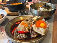 -草家酱蟹炭火烤肉店(珲春南路一店)