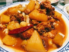 新疆大盘鸡-新疆巴州金丝特餐厅(大钟寺店)