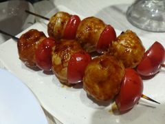 串烤墨鱼丸-蘑菇餐厅(小火瓦巷店)