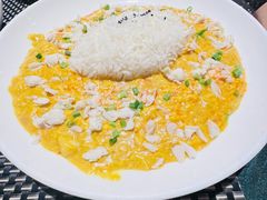 蟹肉咖喱滑蛋饭-翡翠鸟精品泰国菜(北辰财富中心店)