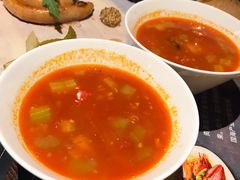 意式番茄海鲜汤-味式·那不勒斯披萨Mise en place(亚朵酒店店)