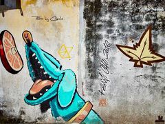 -槟城街头艺术街区