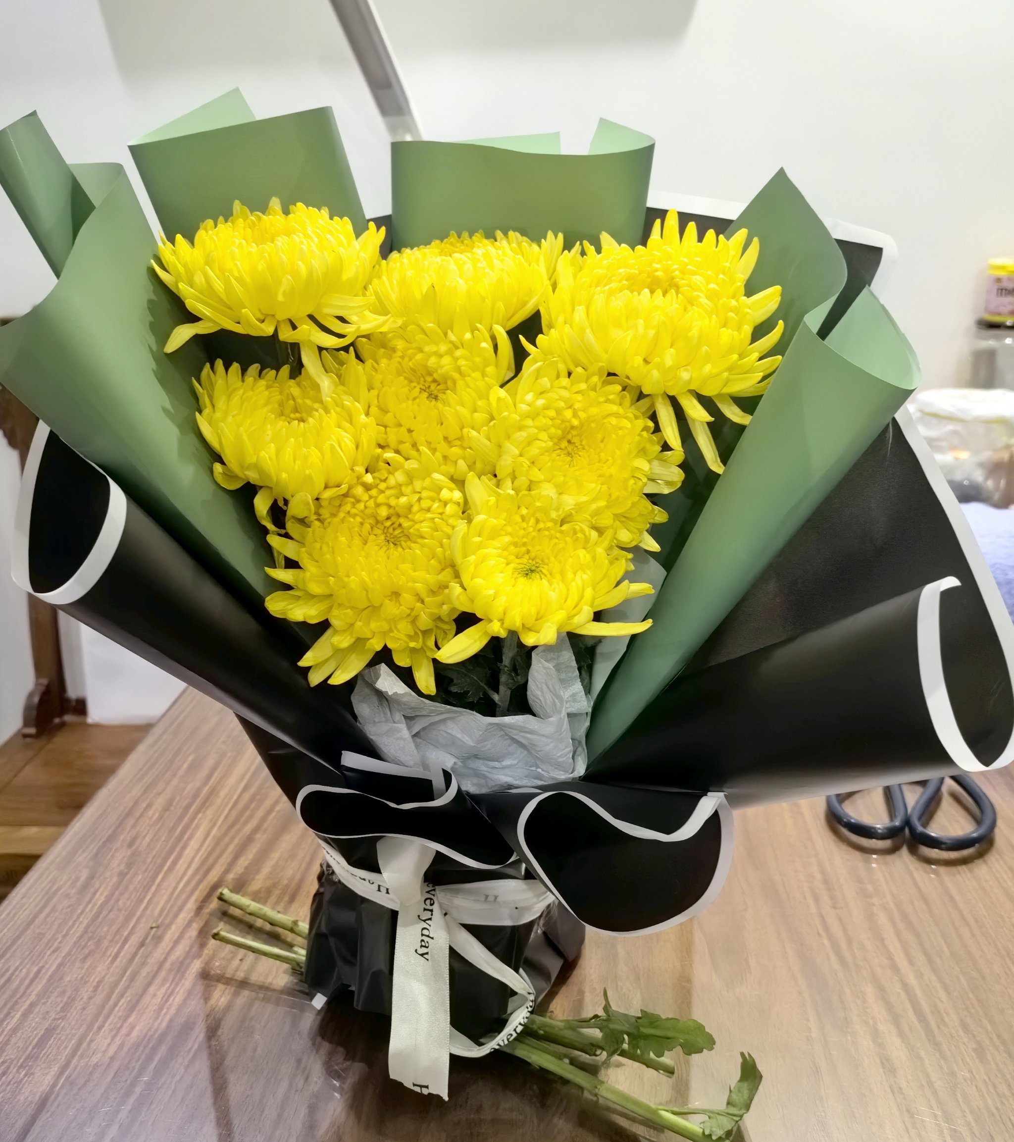 清明节自制花束,缅怀先人