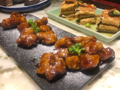 雪花糖醋里脊-绿茶餐厅(乐峰广场店)