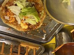 -小红车炸蛋葱油饼
