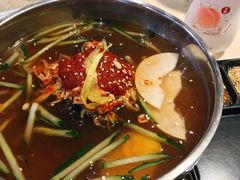 清爽舒服的冷面-白玉·朝鲜族烤串(深圳Kkone店)