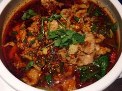 水煮肉片-绿茶餐厅(布吉万象汇店)