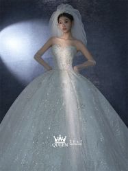 点击看大图 -艾拉·女王婚纱礼服馆