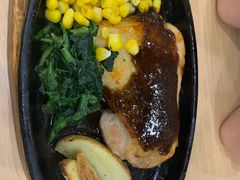 黑胡椒酱浇烤鸡排-萨莉亚意式餐厅(星海广场店)