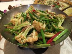 干锅有机花菜-阿英煲(凉城路店)
