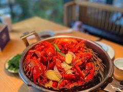 高压锅蒸龙虾-蚝翅·海鲜粥·烧烤·宁夏滩羊季(玉米楼店)