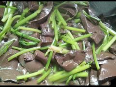 土芹菜猪血-唐伯虎新派湘菜馆(石夏时代广场店)