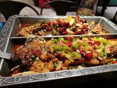 香辣味烤鱼-鸣记脆皮烤鱼·海鲜烤鱼(亿合城店)