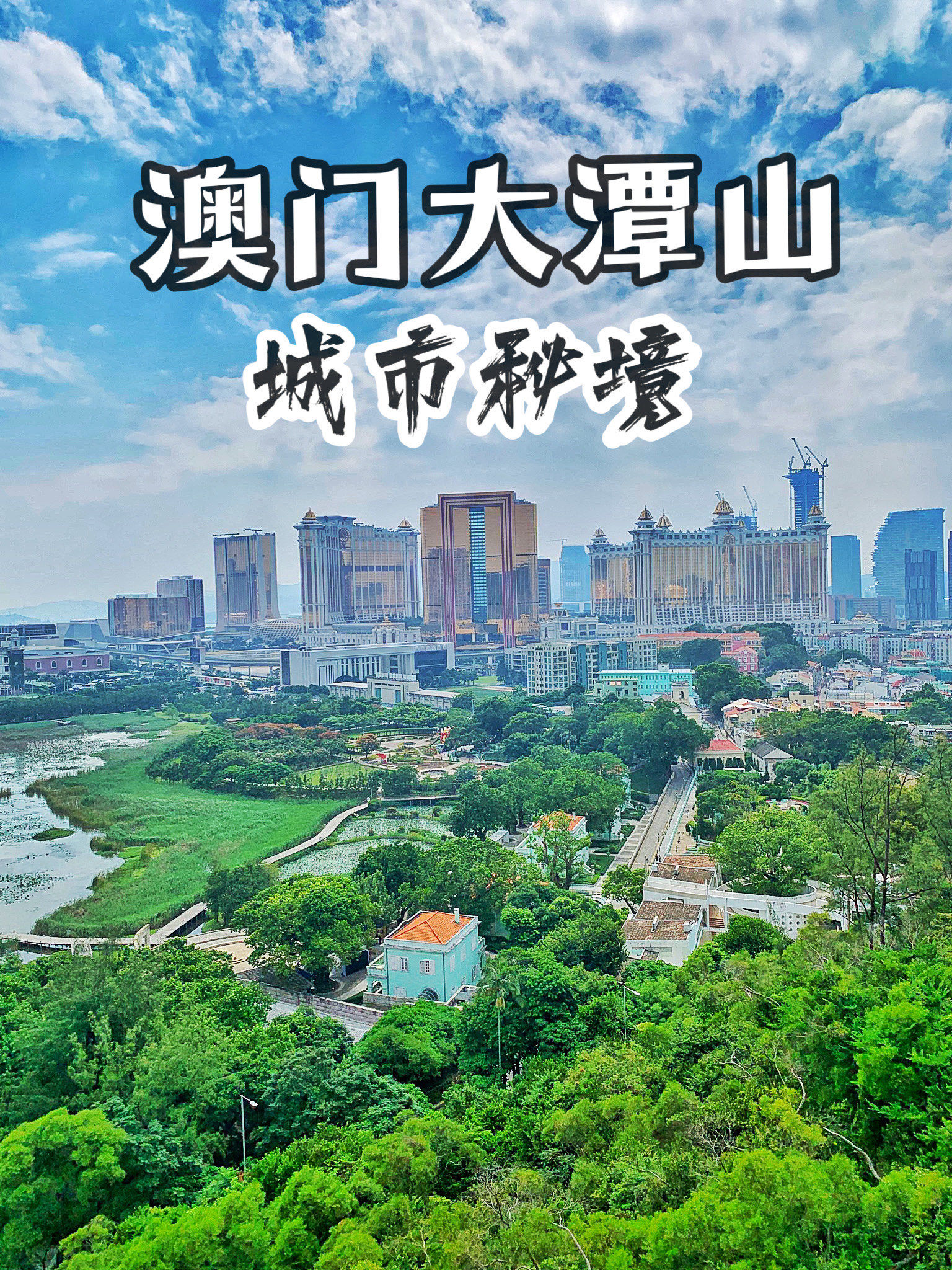 澳门|带你轻松拿捏氹仔3个"巨人"🤏