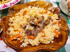 木盆手抓饭-新疆巴州金丝特餐厅(大钟寺店)