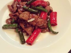 杭椒炒牛肉-海天楼中餐厅(吴宫泛太平洋酒店)