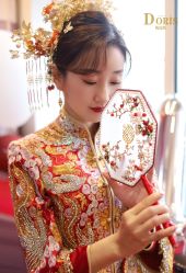 点击看大图 -桃瑞斯Doris新娘化妆造型