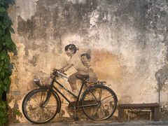 -槟城街头艺术街区