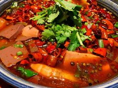 海鲜毛血旺-绿茶餐厅(蓝色港湾店)