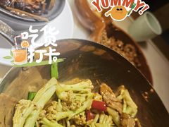香锅花菜-绿茶餐厅(西单老佛爷店)