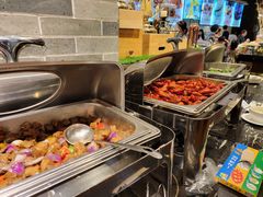 自助取餐区-三英温泉度假酒店-自助餐厅
