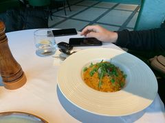 香煎澳洲扇贝意大利海鲜烩饭-L'Arome芳芳法国餐厅(仙林金鹰店)