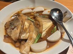 鲳鱼烧年糕-新荣记(西溪湿地店)