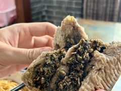 荞麦马齿苋肉丁包-雪琴面馆富安特色鱼汤面(城中花园店)
