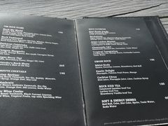 菜单-Rock Bar Bali(Bali)