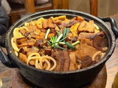 火盆石磨豆腐-百花人家(门城水岸店)