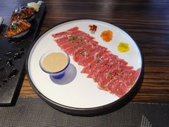 生拌胡麻薄切牛肉-品米斗·精致料理(浦东禹悦汇店)