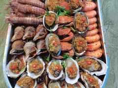 -百丰园海鲜烧烤农家菜(威·至海港湾店)