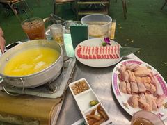 每日新鲜黄油葵花鸡-禄婶鸡煲·打边炉