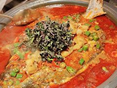 -探鱼·鲜青椒爽麻烤鱼(北京路天河城店)