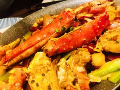辣炒帝王蟹-蟹之国·精品蟹料理(极地店)