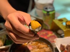 海胆手卷-御满屋日本料理