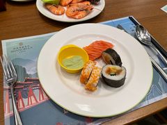 三文鱼刺身-济南香格里拉·咖啡泉自助餐厅
