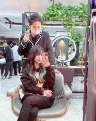 -米可造型烫发染发